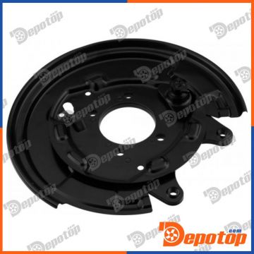 Déflecteur, disque de frein arrière gauche pour TOYOTA | HTO-TY-062, 8109877